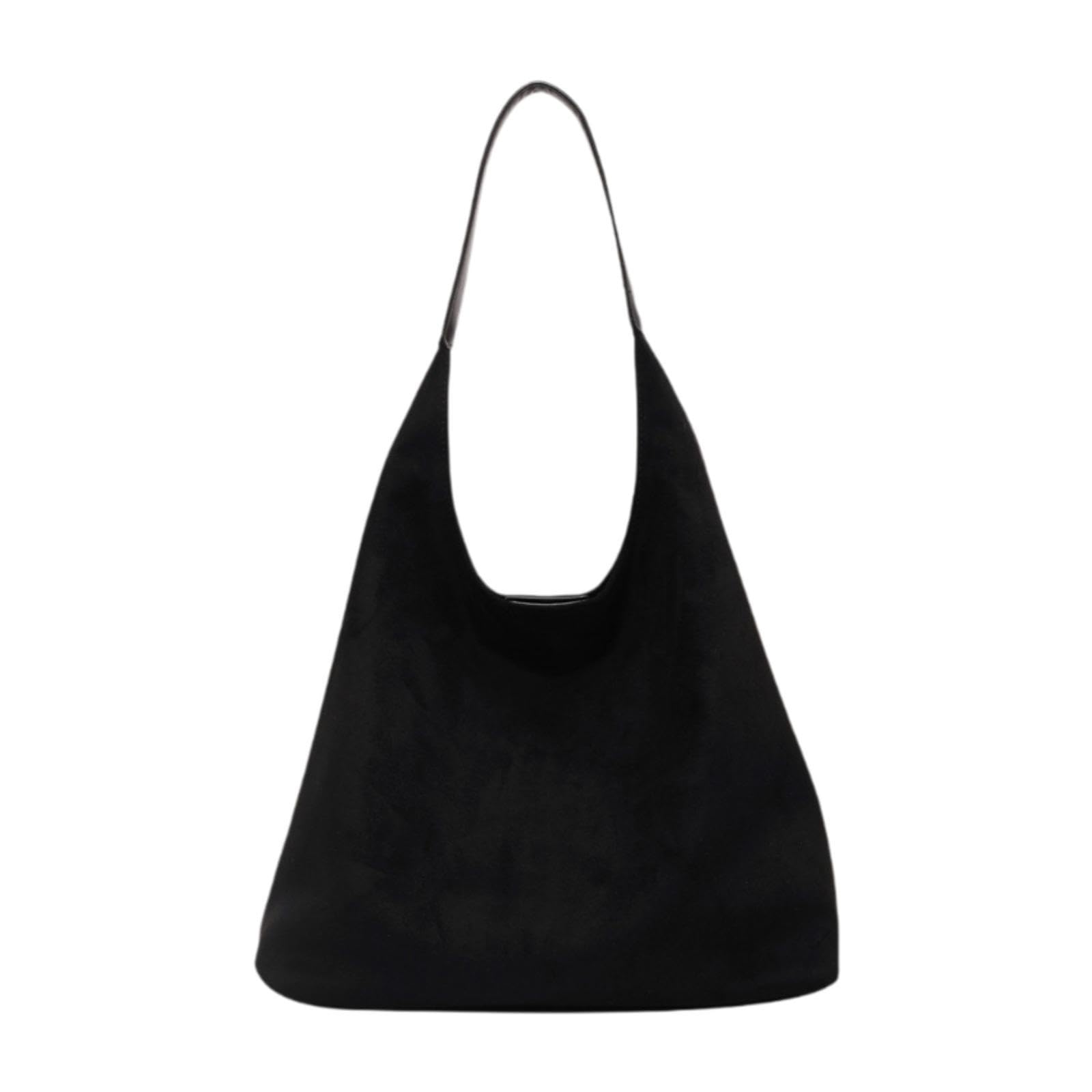 Snappsy Women Shoulder Bag Pouch Satchel Tote Bag Handbag For Street Shopping Spring Black