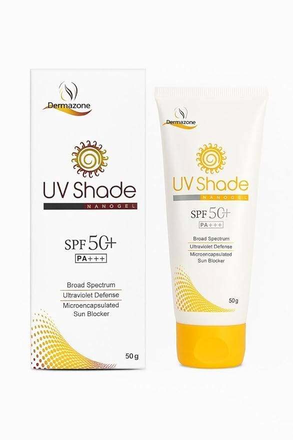 Uv Shade Sunscreen Spf50+ Pa+++ 50G | Daily Sun Protection Lotion With Non Greasy Comfortable Finish