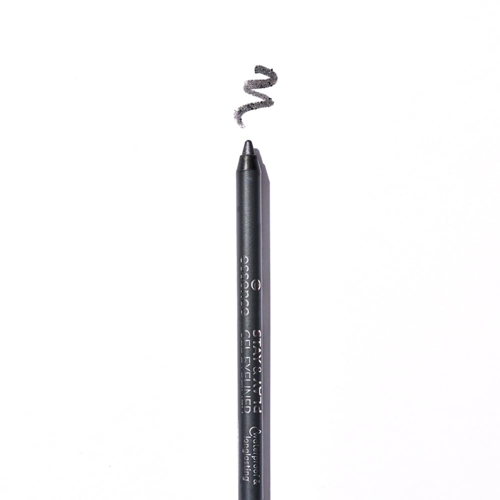 Essence  Stay & Play Gel Eyeliner  Super Soft Gel-Like Texture  Waterproof & Longlasting  Vegan & Cruelty Free (Stardust Love)