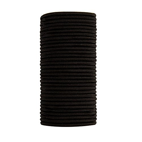 Goody Hair Women'S Braided Hair Elastics Black 4Mm For Medium Hair, 32 Count (Pack Of 1)