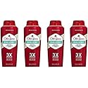 Old Spice High Endurance Body Wash for Men, Pure Sport - 18 Fl Oz / 532 mL x 4 Pack
