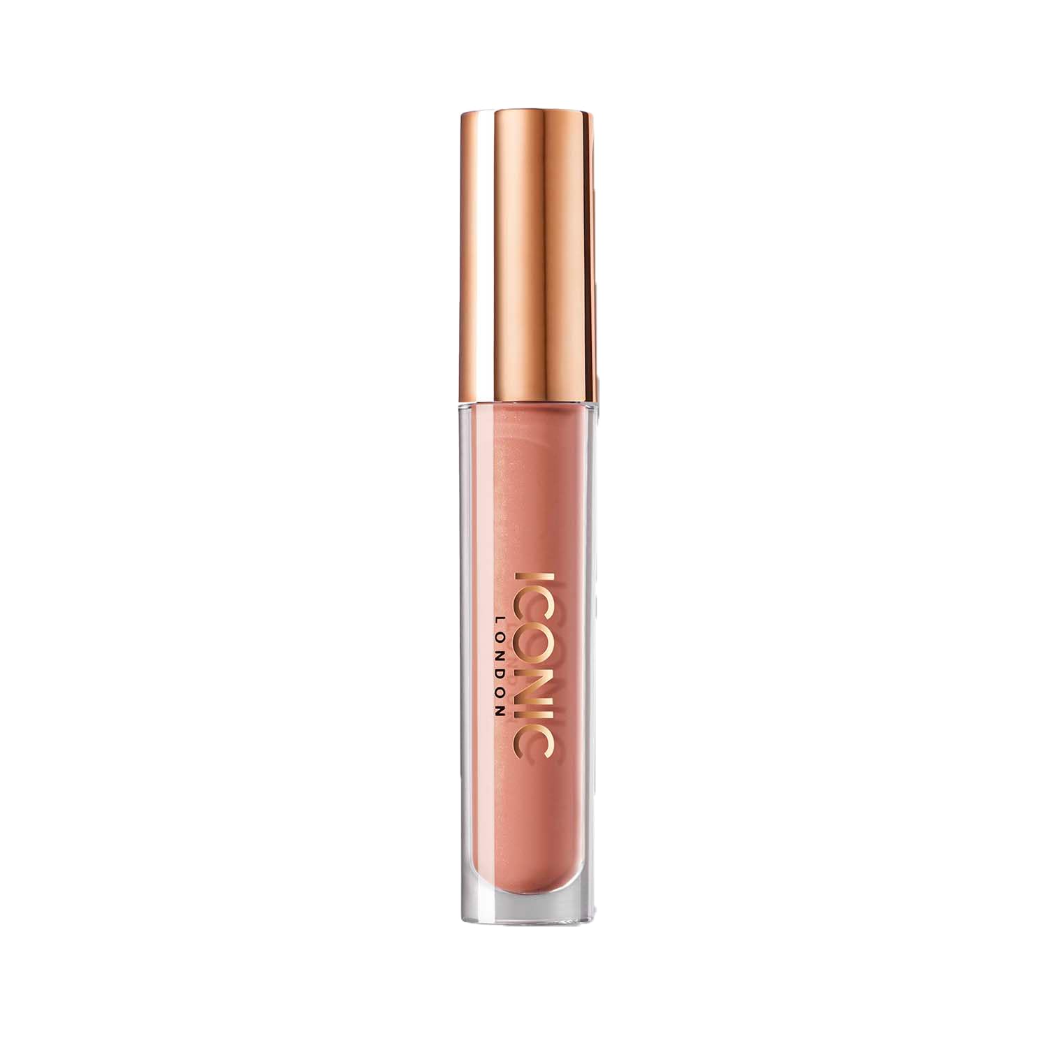 ICONIC LONDON Lip Pumping Gloss | High-Shine, Non Sticky, Lip Gloss infused with Biomimetic Peptide for Voluminous Looking Lips,