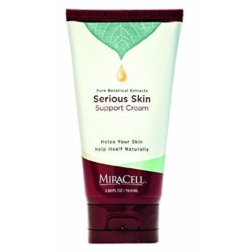 Miracell Serious Skin Support Cream 2.6 oz, moisturizing for psoriasis, eczema, rosacea, rashes, all skin conditions.