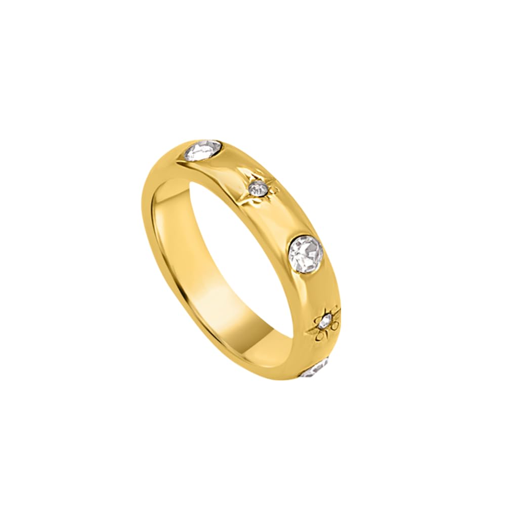 Palmonas Diamond Studded Ring | Gifts For Girlfriend | Gift For Women & Girls