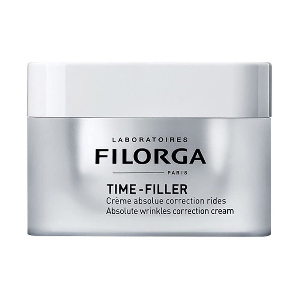 Filorga Time-Filler Wrinkle Correction Moisturizing Skin Cream, Anti Aging Formula to Reduce and Repair Face and Eye Wrinkles an