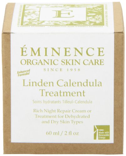 Eminence Linden Calendula 2Oz Treatment Cream - Hydrating Moisturizer For Sensitive & Dry Skin