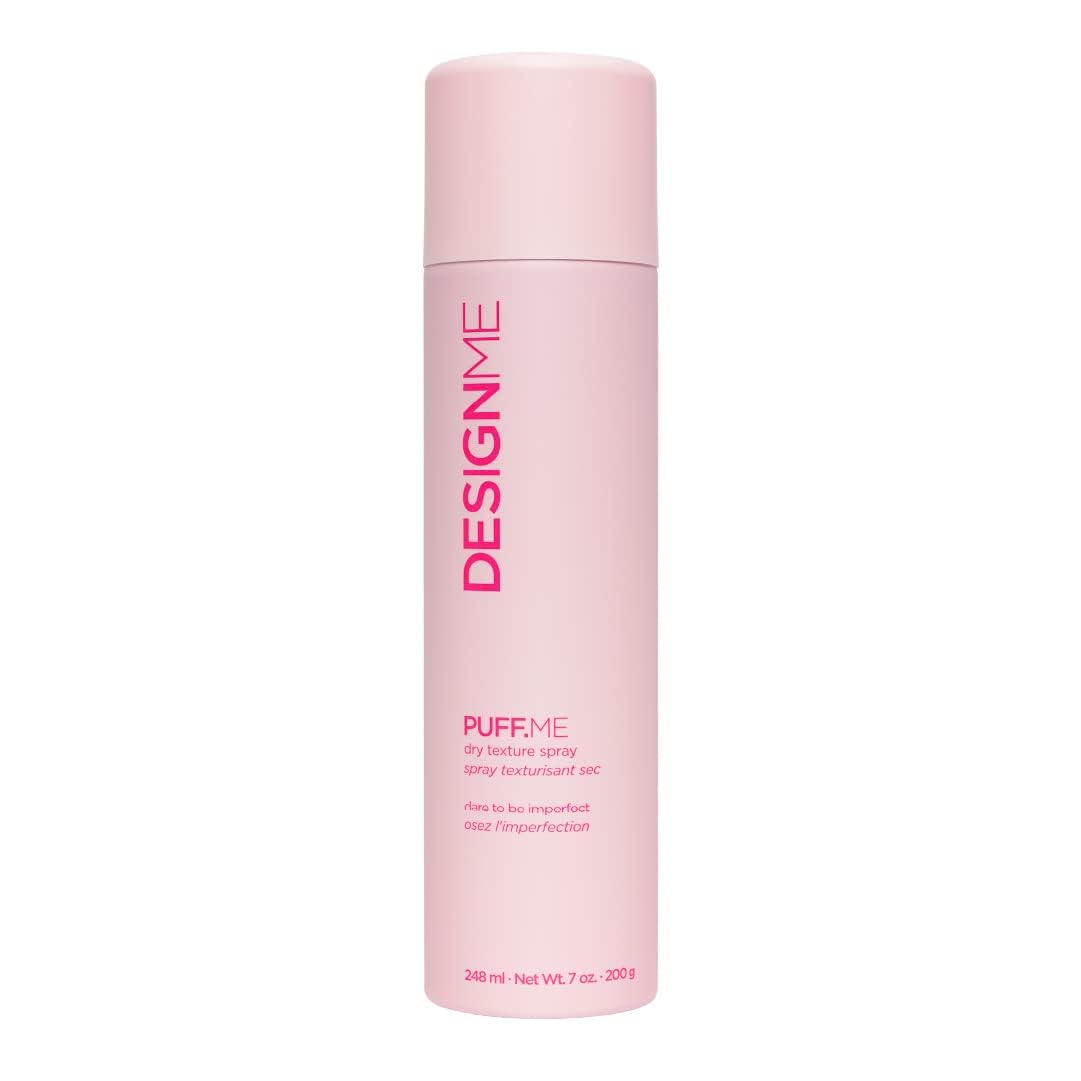 Puff.Me Volumizing Dry Texture Spray For Hair By Designme  Light Hold Hairspray For Straight Or Wavy Hair  Color Safe Fine Hair