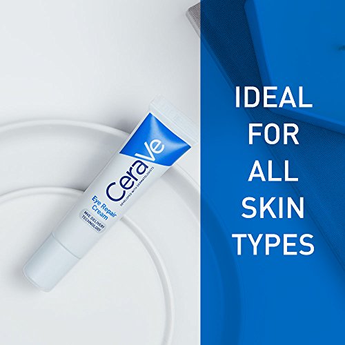 Cerave Eye Repair Cream | 2 Pack (0.5 Ounce Each) | Eye Cream For Dark Circles And Puffiness | Fragrance Free