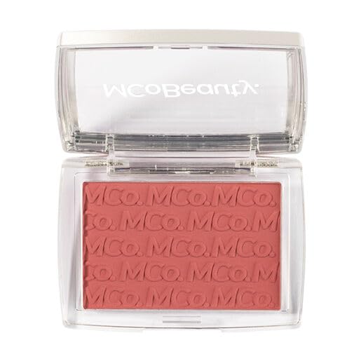 MCoBeauty Glow Up pH Powder Blush - Blush Red, Customizable Matte Blush, Vegan, Cruelty Free Cosmetics