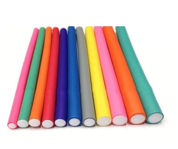 Nyamah Sales Hair Curler Hair Roller Curling Sticks Soft Foam Twist Flexi Rods Hair Diy Styling Tool Hairstyle Hair Sticks Multi