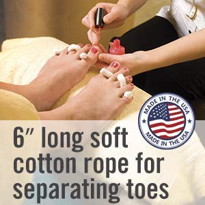 Intrinsics Pedicure Toe Rope - 6 length, 200 count