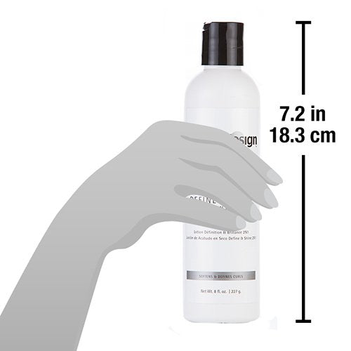 Design Essentials 2-N-1 Dry Finishing Lotion, 8Oz.