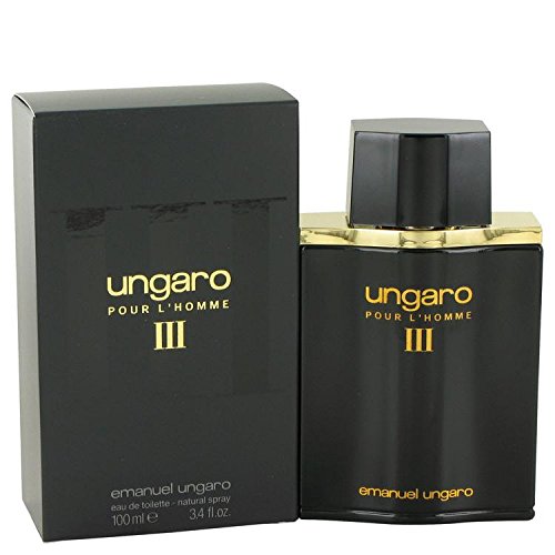 Ungaro Iii Eau De Toilette Spray (New Packaging) 3.4 Oz For Men