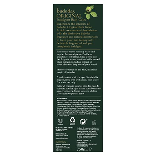 Badedas Original Rich Bath Gelee With Extract Of Horse Chestnut 750Ml/25Oz
