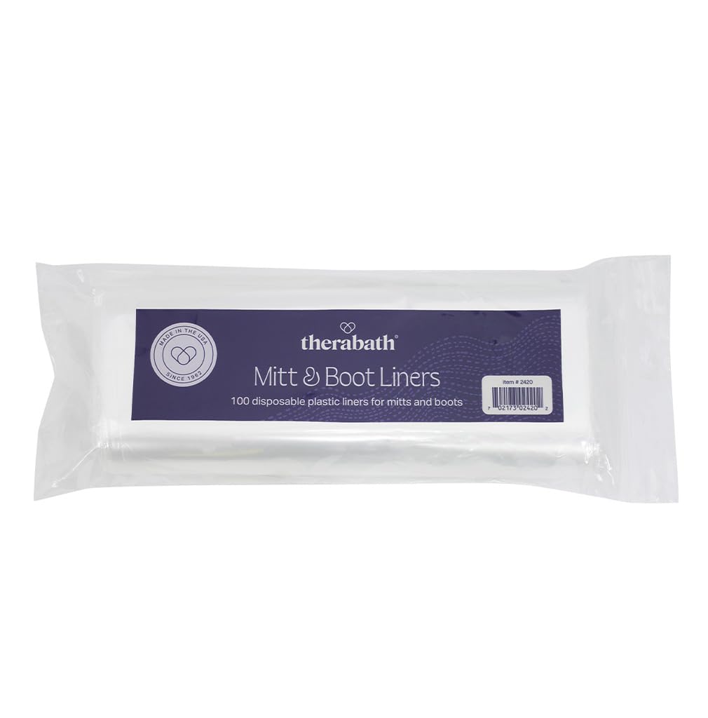 Therabath Disposable Mitt And Boot Liners, For Arthritis And Skin Therapy, Paraffin Wax Liners For Hands And Feet, Use With Insu