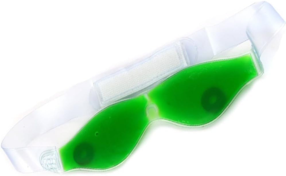 Top Select Aloe Vera Cool Gel Eye Mask Summer Ice Cooling Sleeping Mask For Eye Patches Remove Dark Circles Fatigue Cool Eyes Pa