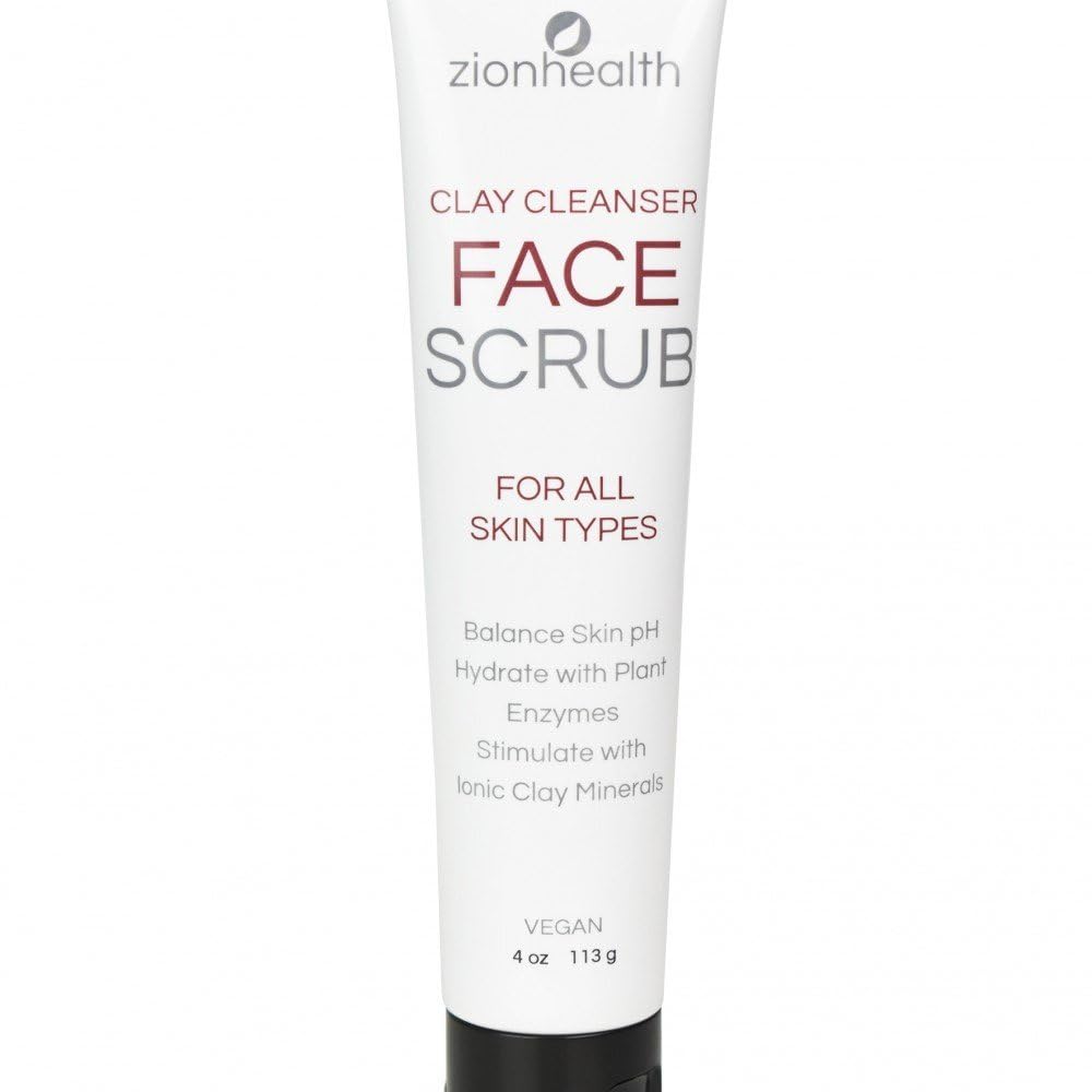 Adama Face Scrub Zion Health 4 oz Tube