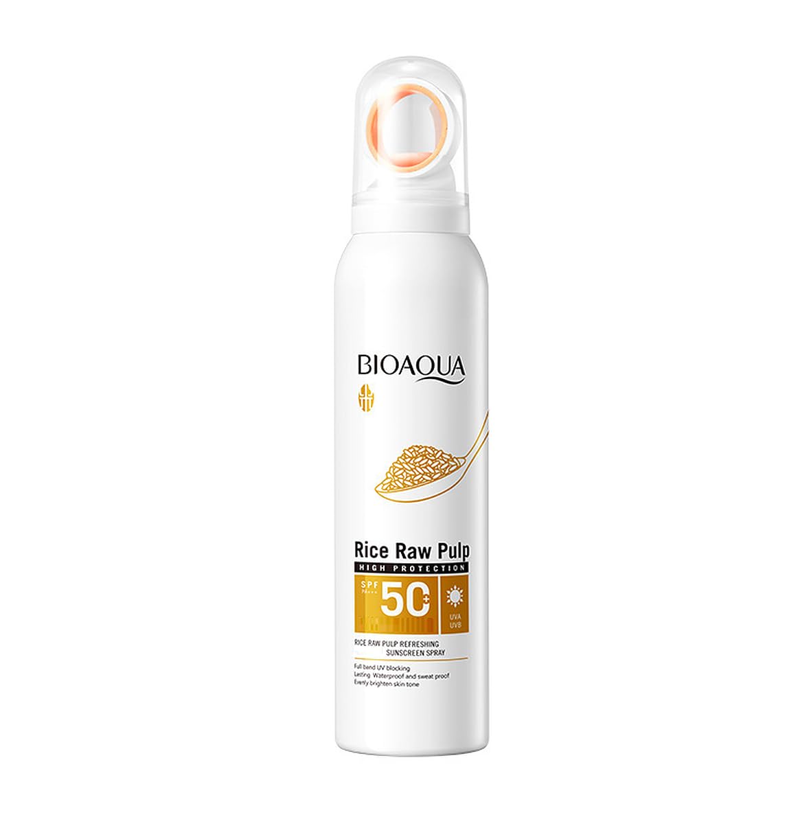 BIOAQUA Rice Raw Pulp SPF50 Sunscreen Spray Protection 150ml