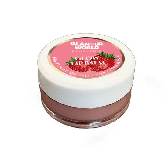 Glamour World Ayurvedic Lip Balm  Hydrates, Repairs, Protects, Enhances Natural Glow  Intense Hydration, Uv Protection, AllSe