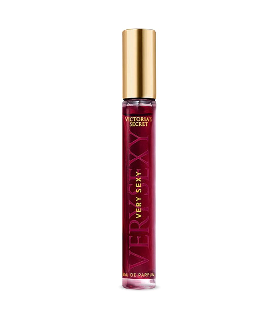 Victoria 's Secret Very Sexy Eau de Parfum Rollerball, Notes of Vanilla Orchid, Sun-Drenched Clementine & Wild Blackberry, Trave