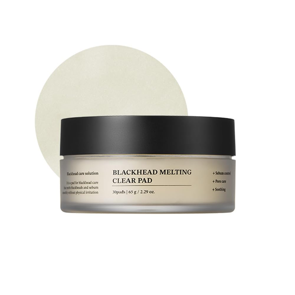 Sungboon Editor Blackhead Melting Clear Pad 65G(30 Counts) | Blackhead Remover Pad, Pore Minimizing | Deep Cleansing & Pore Uncl
