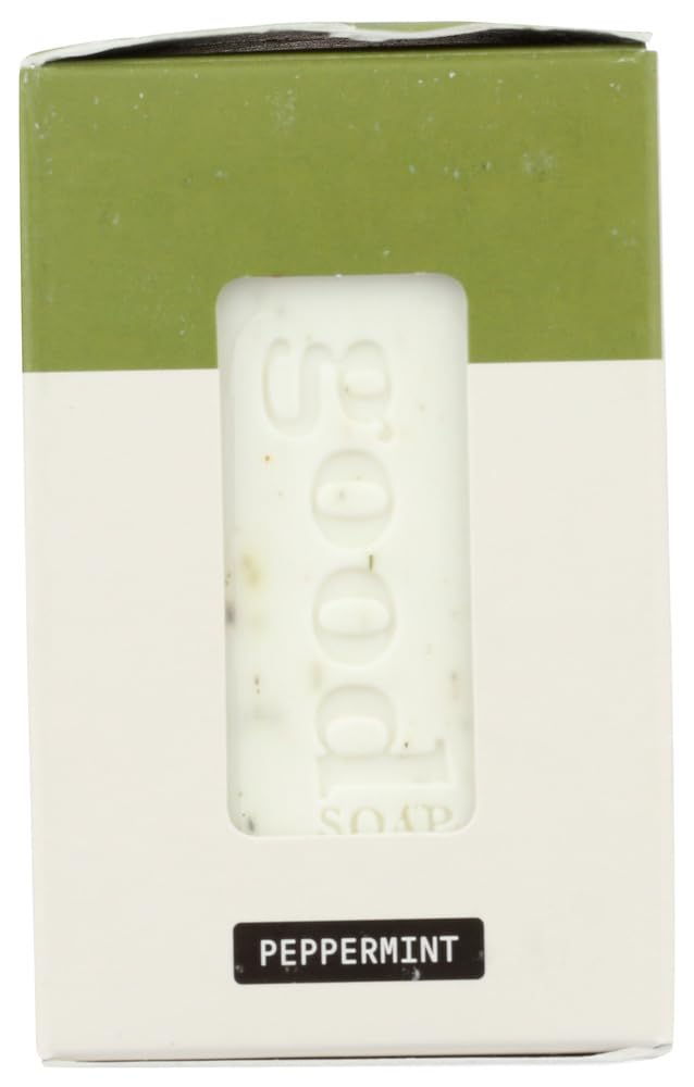 ALAFFIA Peppermint Good Soap Value Pack 4 Count, 20 OZ