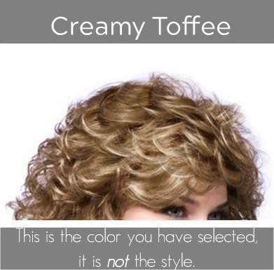 Noriko Angelica Synthetic Wig by Rene of Paris and Wig Lift Comb - Creamy Toffee-R - Bundle 2 Items