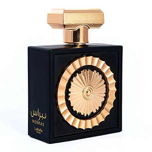 Lattafa Perfumes Nebras For Unisex Eau De Parfum Spray, 3.4 Ounce
