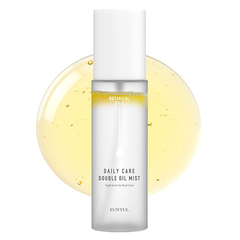 EUNYUL Daily Care Double Oil Mist 3.38 fl. oz Korean Skincare Face Mist for Deep Hydrating