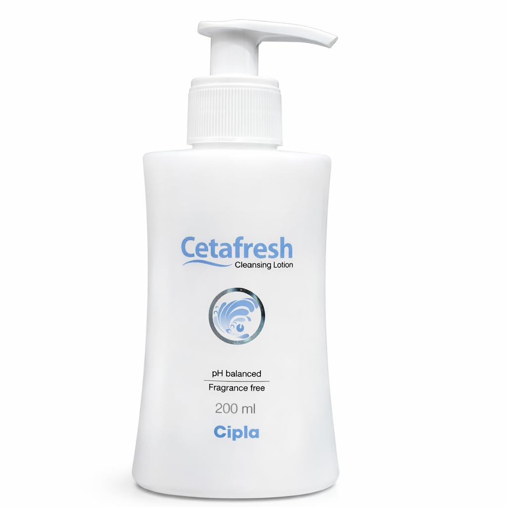 Cetafresh Cleansing Lotion, Ph Balanced, Fragrance Free, 200Ml