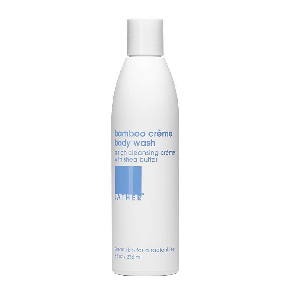 Lather Bamboo Crme Body Wash - Moisturizing Body Wash For All Skin Types - Shower Gel Gently Cleanses & Refreshes Without Drying