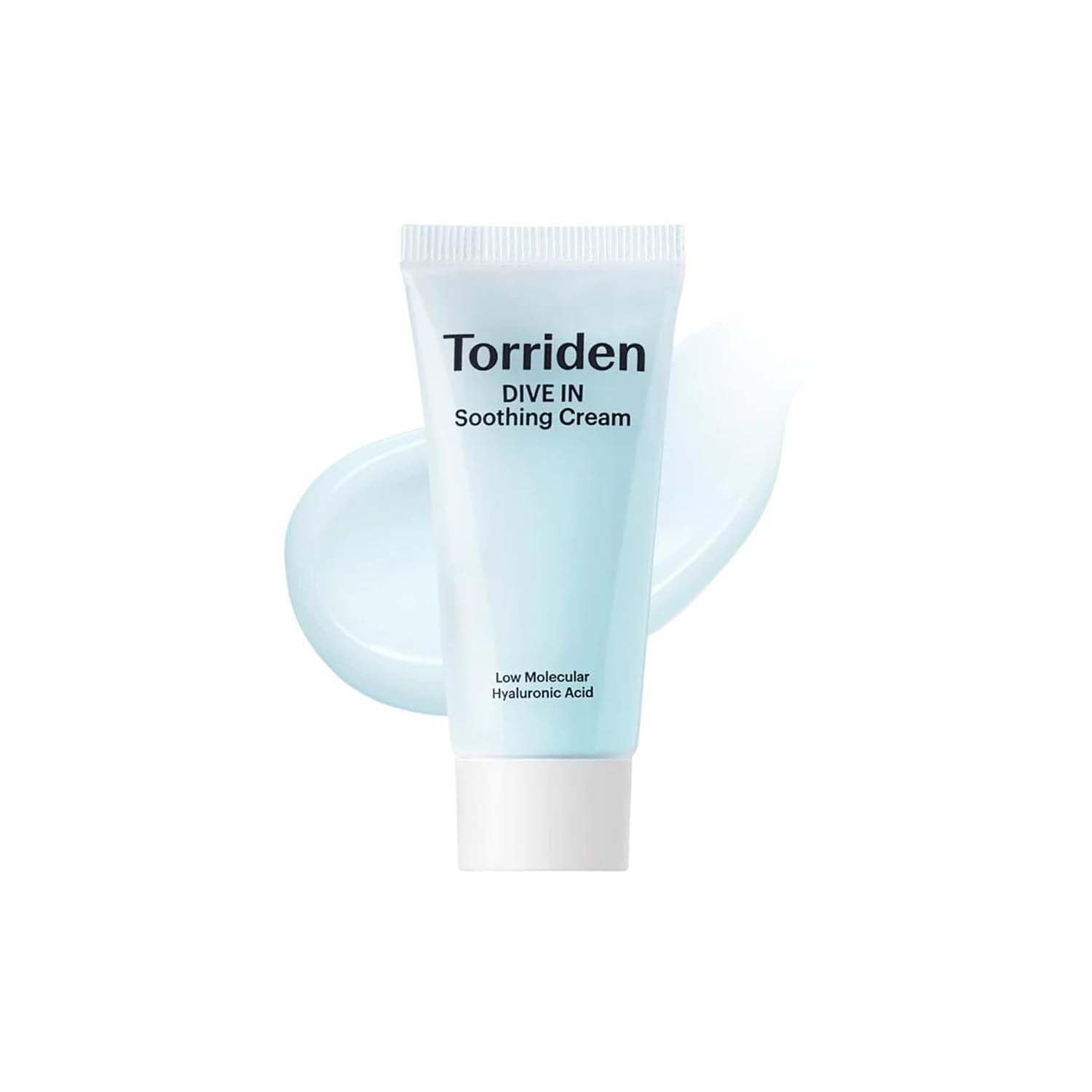 Torriden Dive In Soothing Cream (20Ml) | Korean Hydrating Face Moisturizer With 5D Hyaluronic Acid Complex, Panthenol & Allantoi