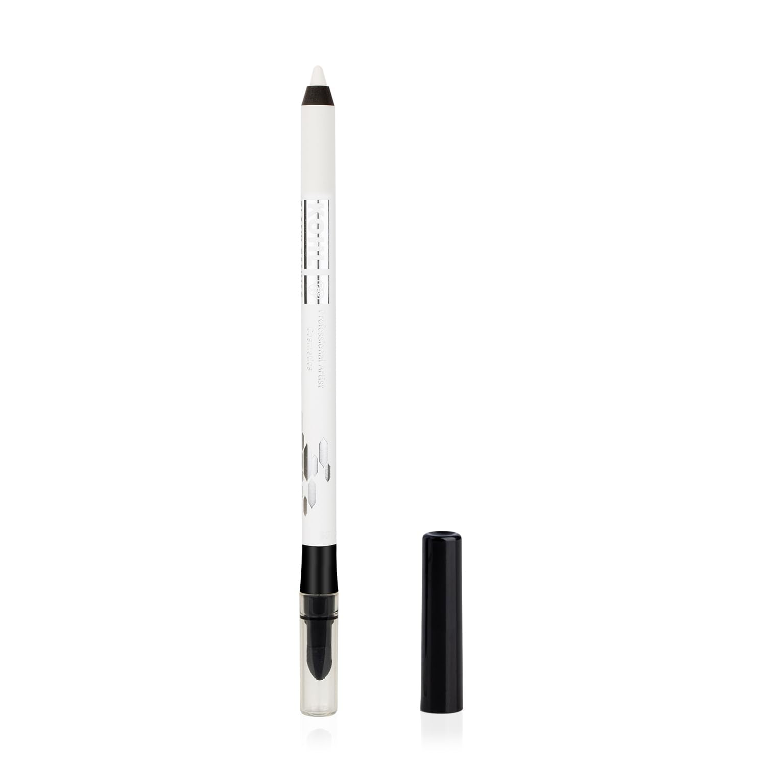 Pac Longlasting Kohl Pencil (Blank Canvas) | Intensely Pigmented White Kajal | Waterproof, Smudge-Proof & One Swipe Application 