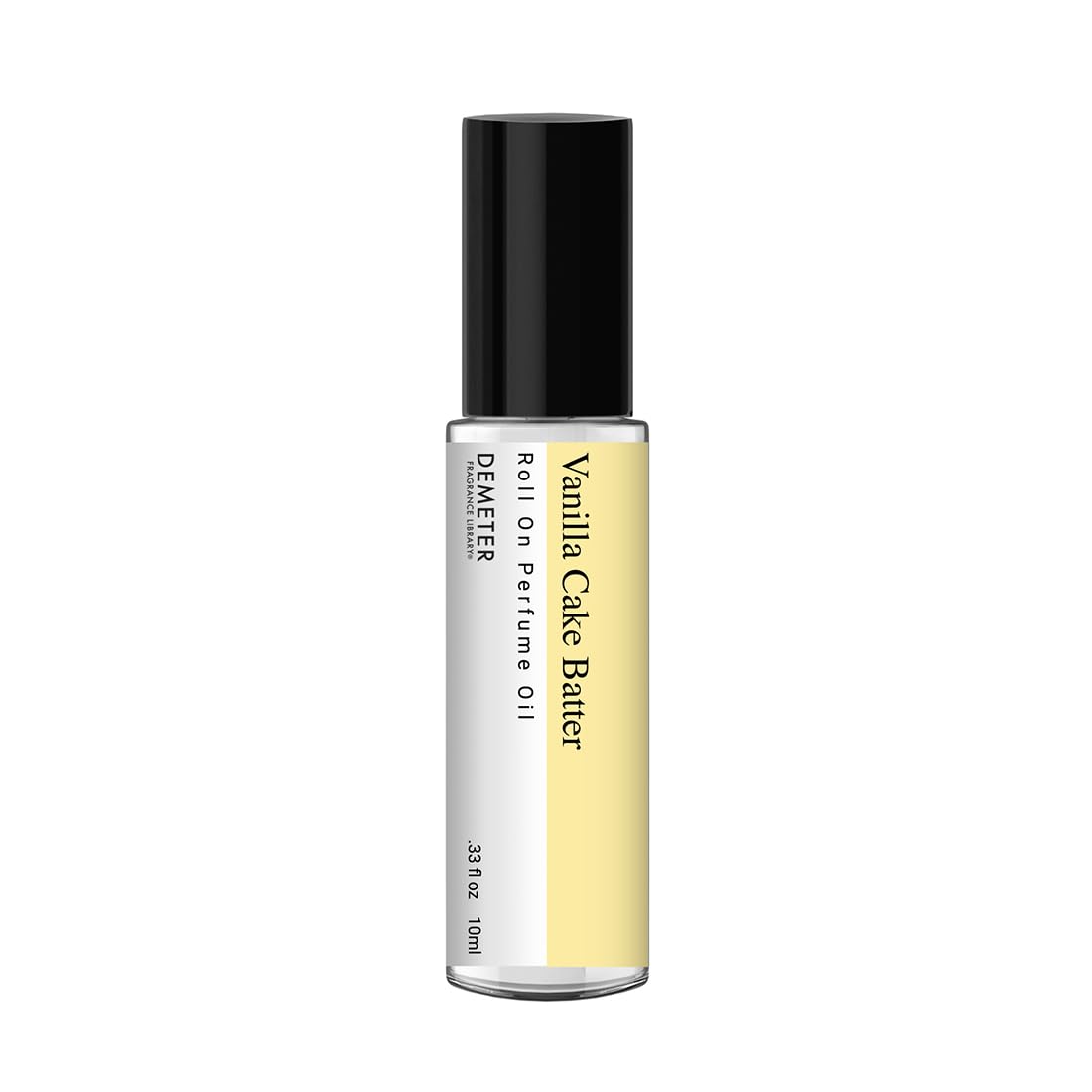 DEMETER Vanilla Cake Batter Roll On Perfume Oil, 0.33 Oz, Long-Lasting