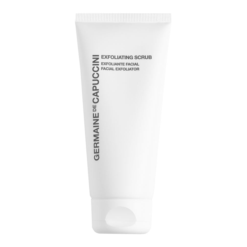 Germaine de Capuccini Exfoliating Face Scrub | Refreshing Daily Cleanser to Brighten and Eliminate Blackheads | Dry and Acne-Pro