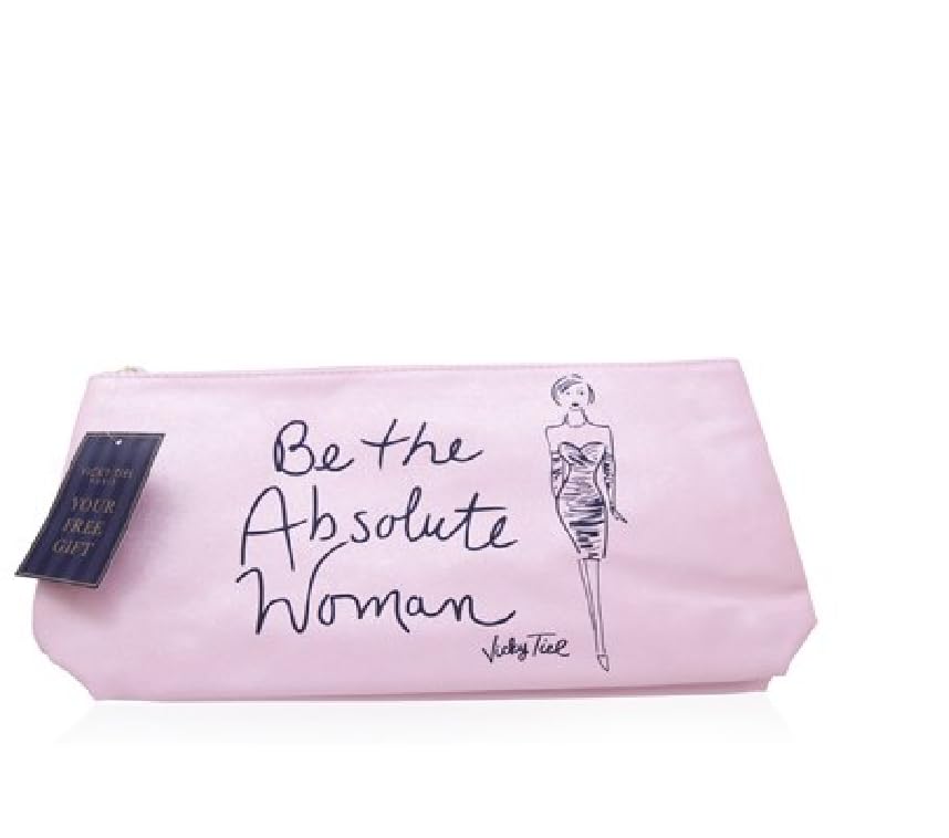 Be The Absolute - Pink By Vicky Tiel For Women - 1 Pc Cosmetic Bag