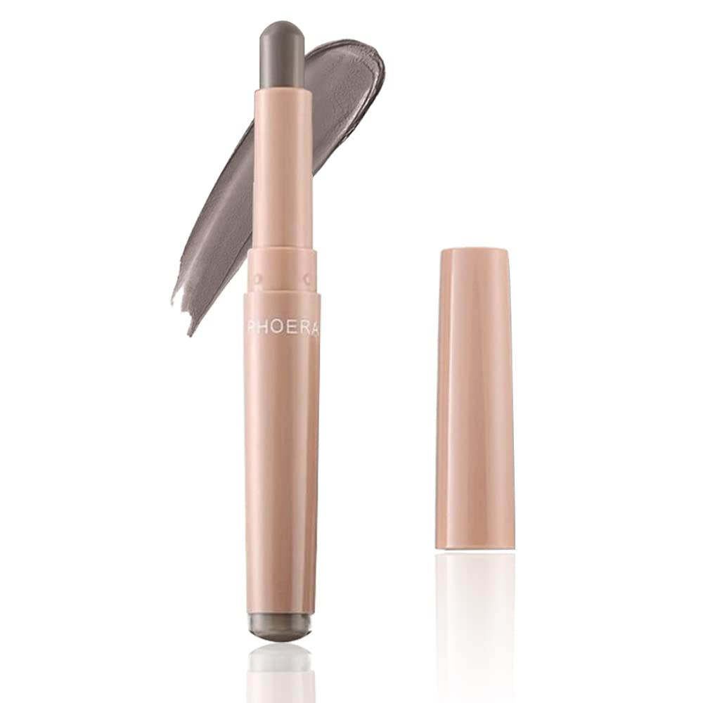 Go Ho Matte Eyeshadow Stick,Eyeshadow Pencil Crayon Brightener Stick, Waterproof Cream Eyeshadow Pen Smooth Easy To Color,104# S