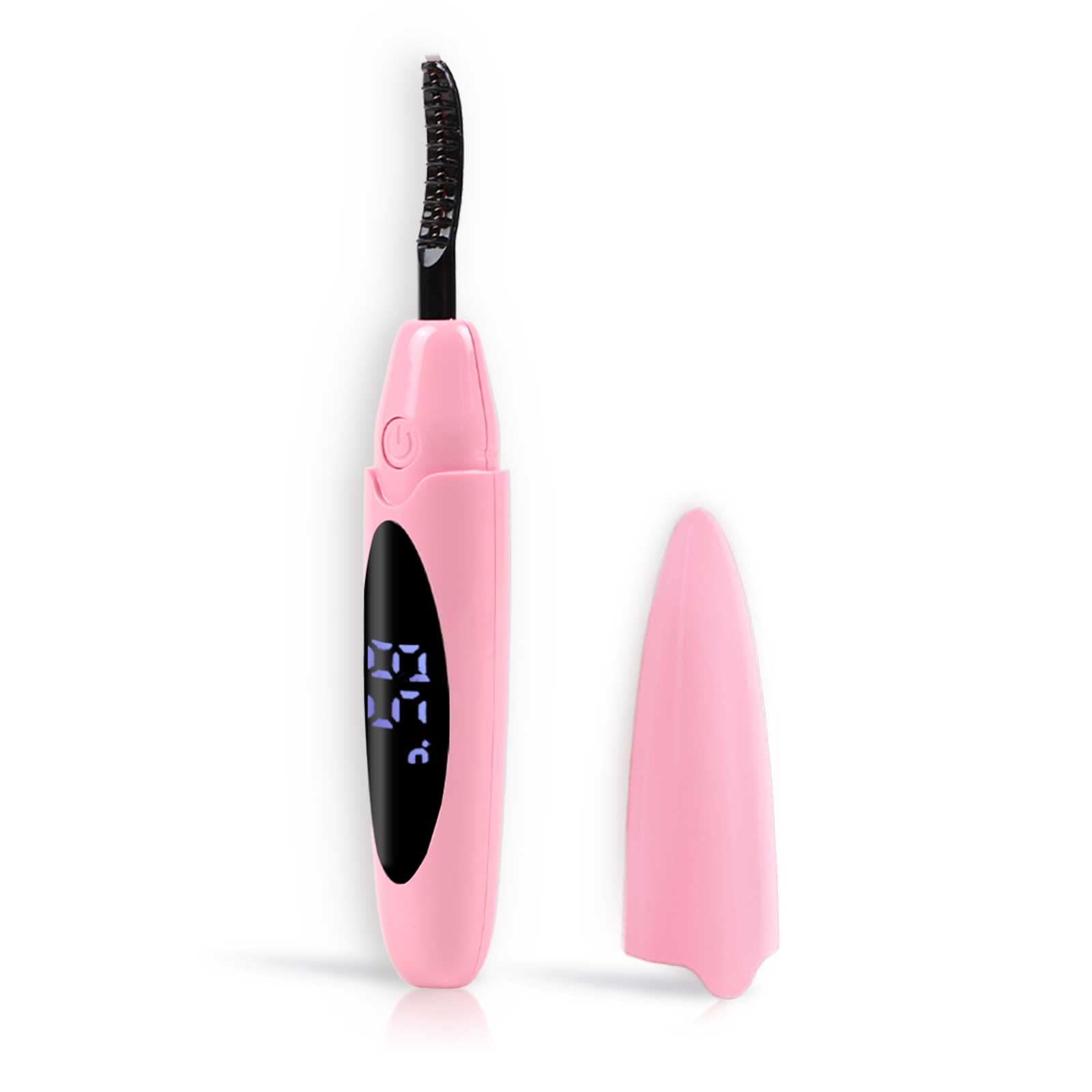 EYECURL Heated Lash Curler, Heated Eyelash Curler, Intelligent Power Off Rechargeable Electric Eyelash Curler Heated Quickly by 