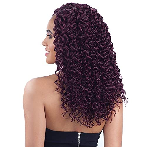 Multi Pack Deals! Freetress Synthetic Hair Crochet Braids Beach Curl 12'' (4-Pack, Ot27)