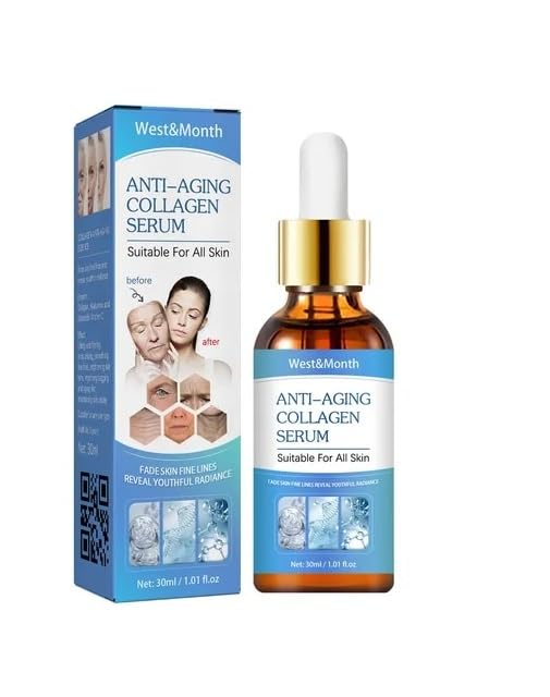 Zeroluxury AntiAging Collagen Serum For Face | Skin Firming & Hydrating | Youthful Glow | Reduce Fine Lines & Wrinkles | Bright