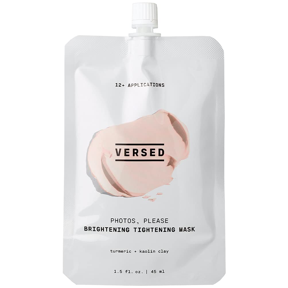Versed Photos, Please - Tightening, Brightening Face Mask with Turmeric and Kaolin Clay - Pore-Tightening, Hydrating Facial Mask