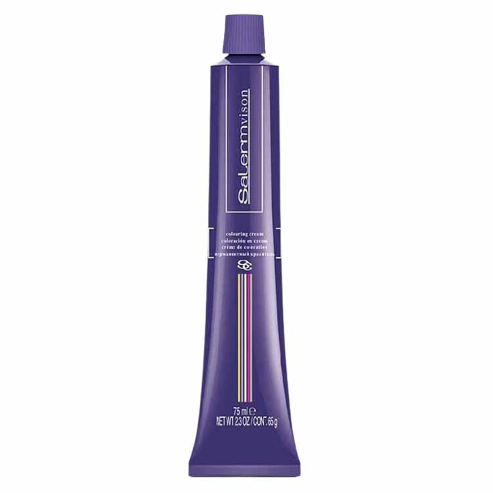 Salermvison Hair Coloring Cream #6.34 Dark Golden Blonde, 2.3 Ounce / 75 Milliliter