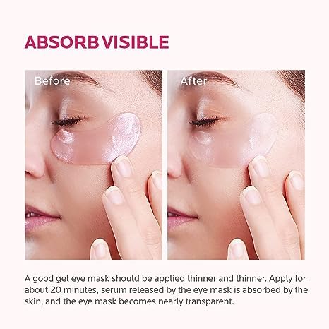 Zealsea 8 Pairs Under Eye Masks For Dark Circles And Puffy Eyes - Hydrating Eye Patches, Gel Eye Patches Eye Bags Treatment For