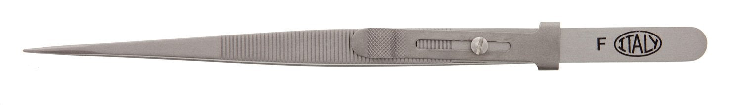 Allegro Diamond Tweezers, Stainless Steel, Fine Point Locking, 6-1/2 Inches | TWZ-171.72