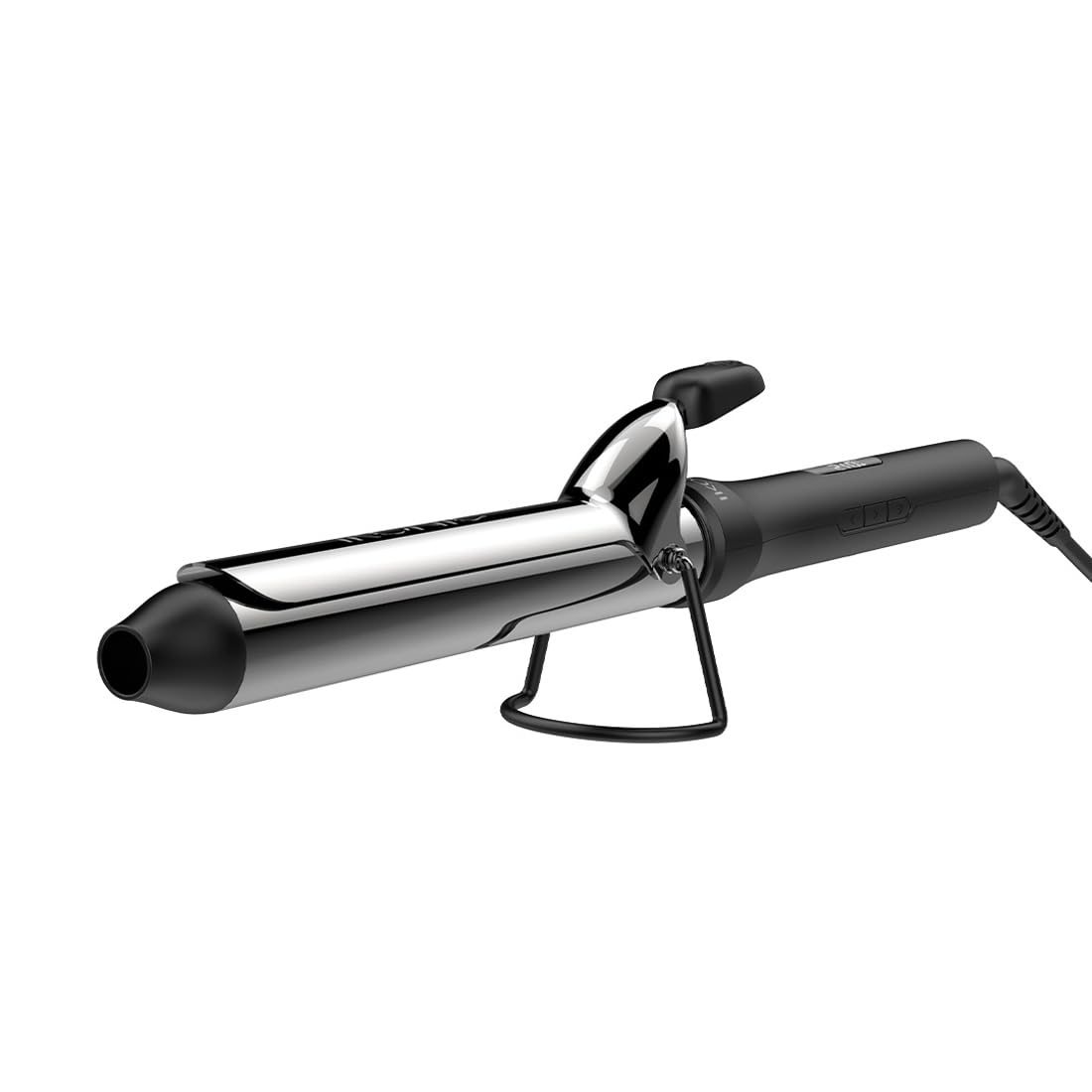 Ikonic Ct32Mm Curling Tong, Black Hair Curler For Bouncy Tight And Loose Curls, Professional Curling Iron For Salon Finish Long 