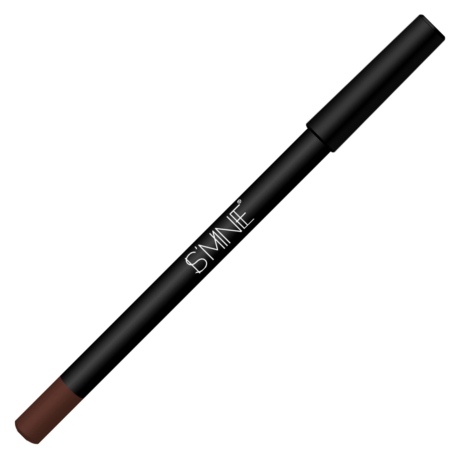 Ismine One Brown Lip Liner, Professional Matte Lip Pencil Waterproof Long Lasting Smooth Natural Lip Liner (#08)