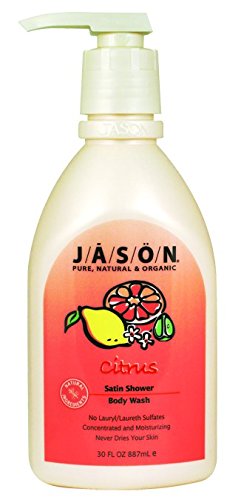 Jason Natural Products Citrus Satin Shower Body Wash, 30 Ounce - 2 Per Case