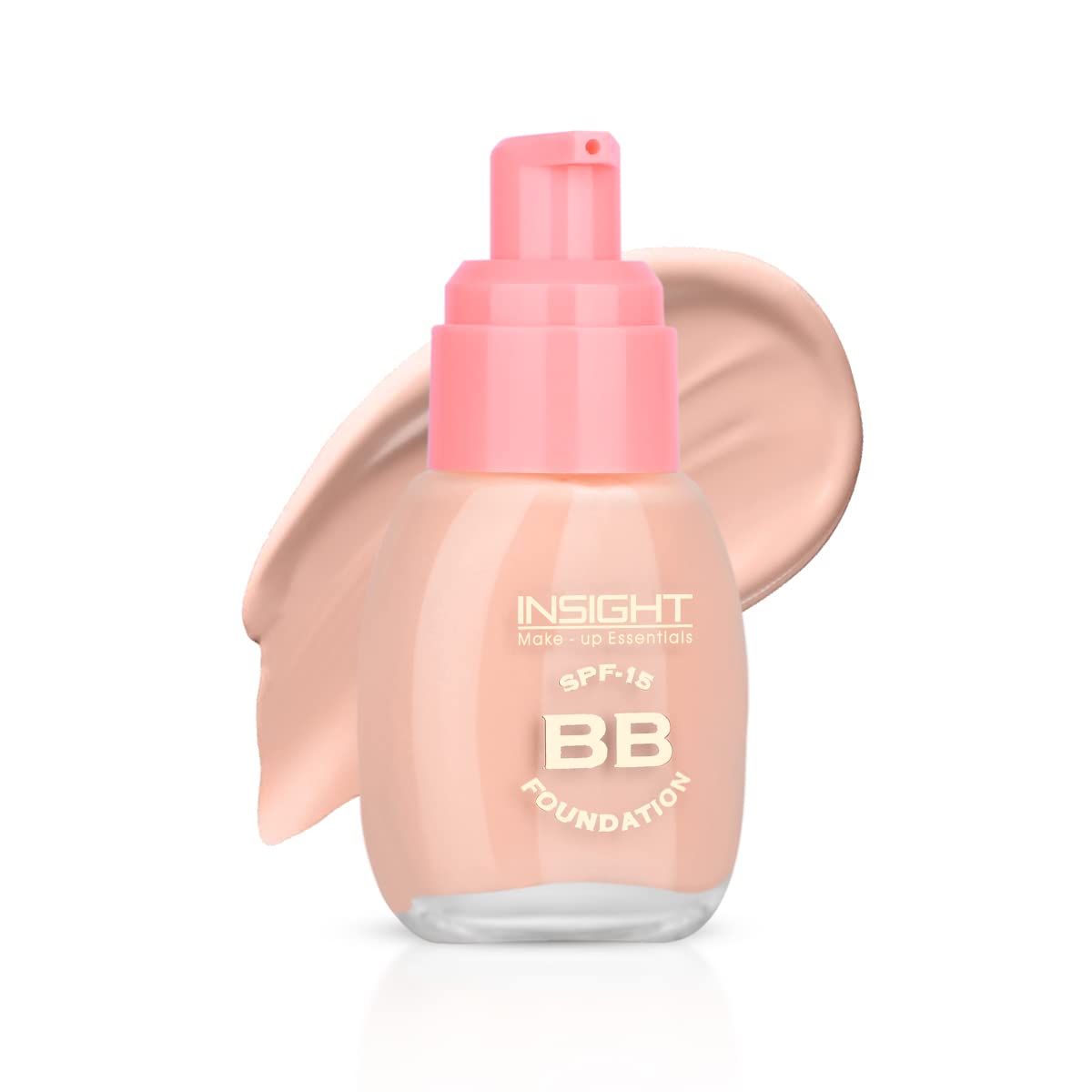 Insight Bb Foundation | Medium Coverage|2In1 Formula|Hydrating & LongLasting | Lightweight Finish For Everyday Use  Rosy Glo