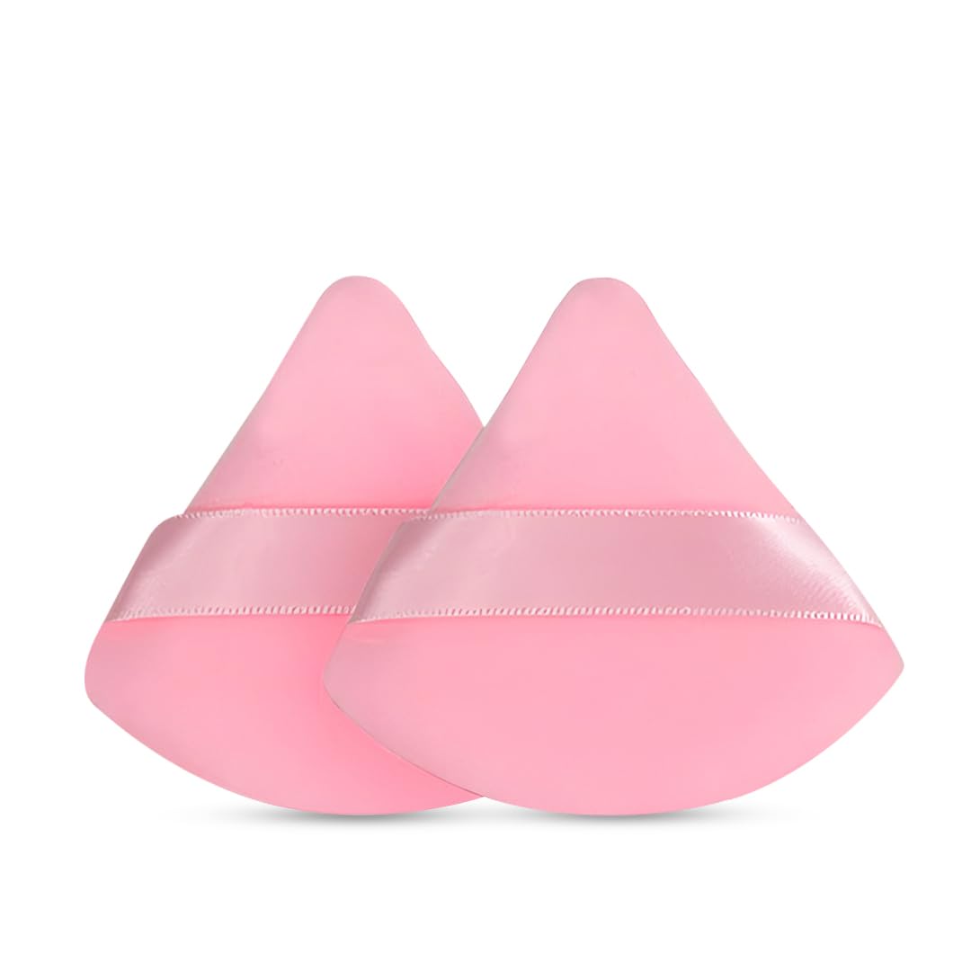 Gleva Powder Puff Soft Face Makeup Sponge, Loose Powder Foundation Blending Sponges Set, Beauty Makeup Blender, Contouring, Wedg