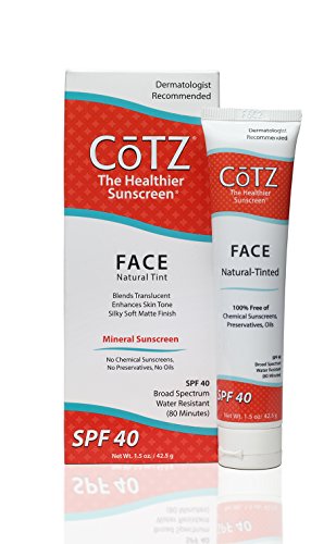 Cotz Face Prime & Protect Tinted Mineral Sunscreen And Facial Primer Broad Spectrum Spf 40; Pa+++ 1.5 Oz / 42.5 G.